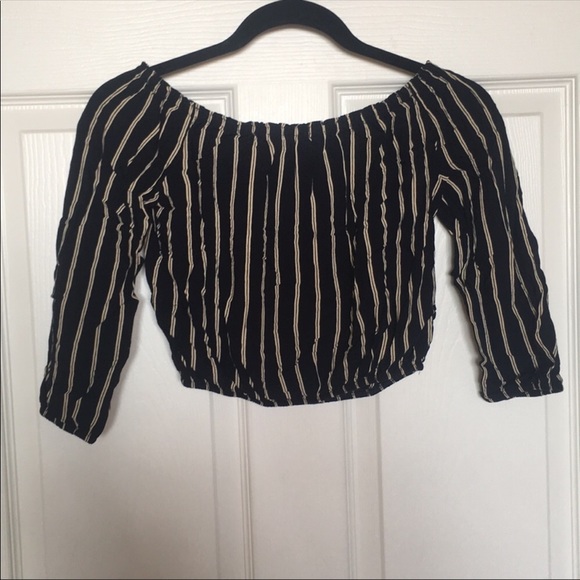 Brandy Melville striped crop top - Picture 5 of 5